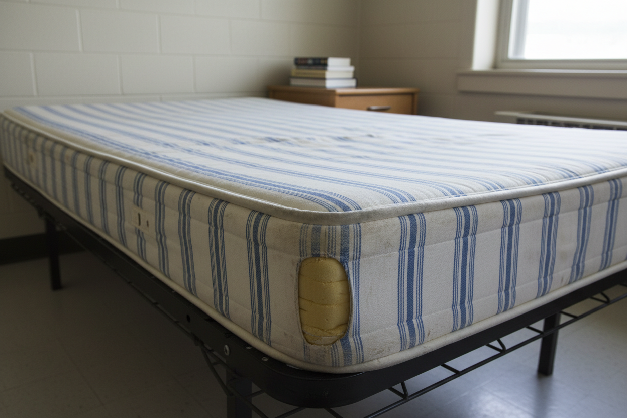 The Gross Truth About Dorm Bedding (And What Students Really Sleep On)