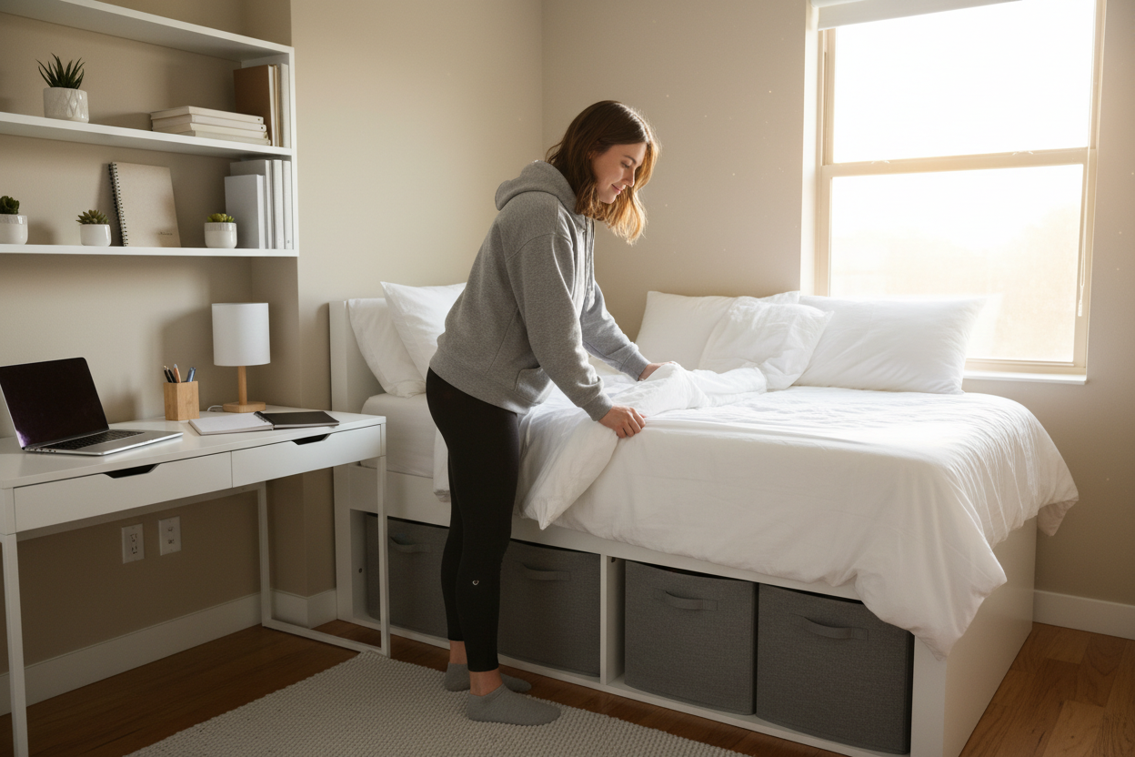 How to Keep Your Dorm Room Clean Without It Taking Over Your Life